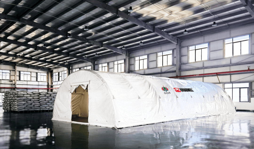 BroadCool's mobile clean cold storage tents for Yunnan Baiyao