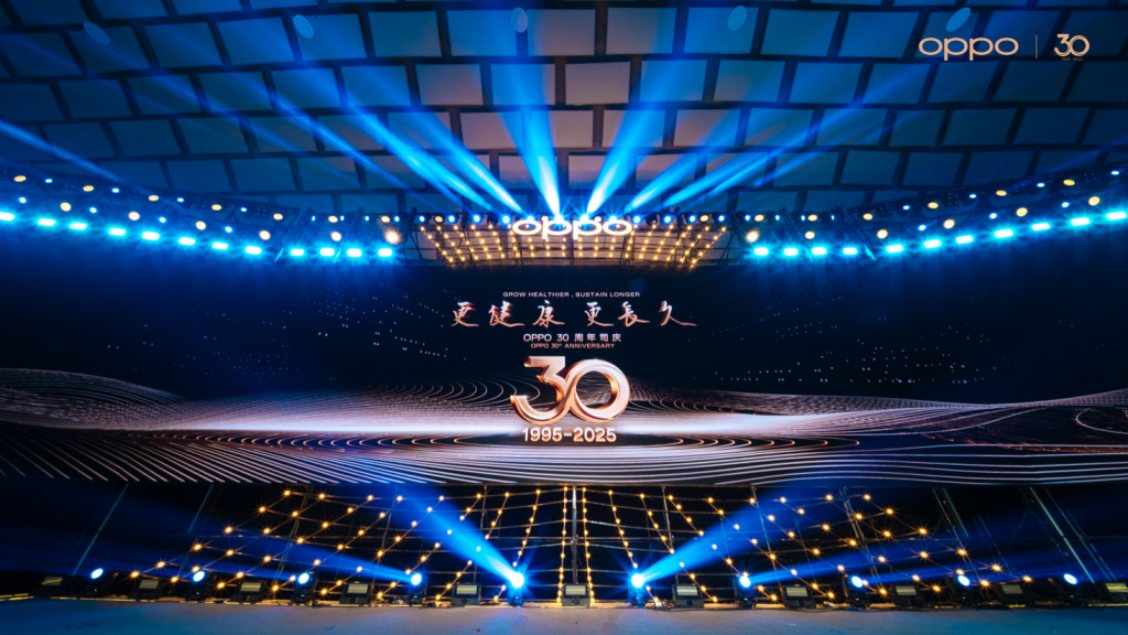 OPPO 30th Anniversary Aerial Megastructure: How Broadwell’s Air Dome Delivered a Premium Immersive Celebration