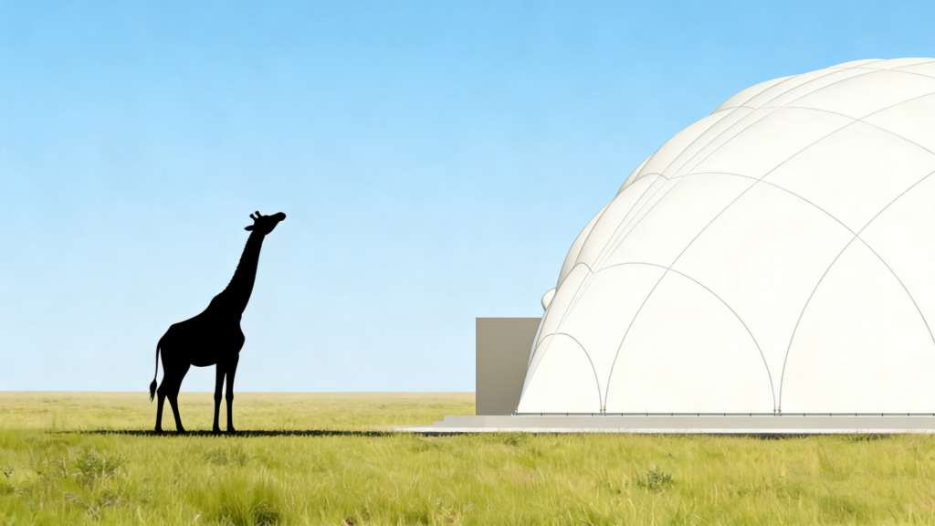 [Air Dome 101] How Tall Should an Air Dome Be? -- A Clear Guide to Height Design Logic