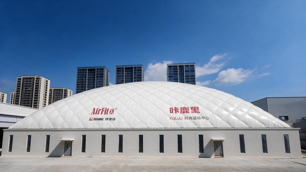 Wenzhou KaLuLi Sports & Lifestyle Center: Bringing Retail and Air-Supported Sports Facilities Together