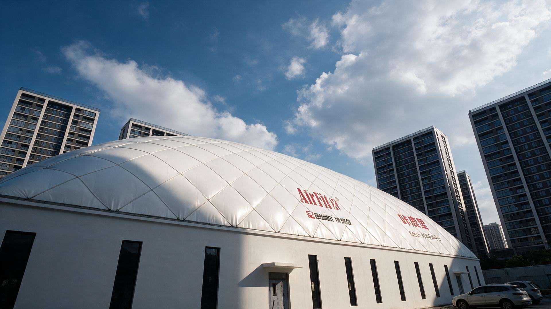 Wenzhou KaLuLi Sports & Lifestyle Center_Built by Broadwell Air Dome